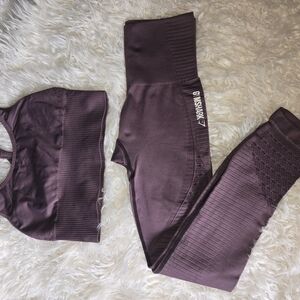 Gymshark Purple Seamless Performance Leggings